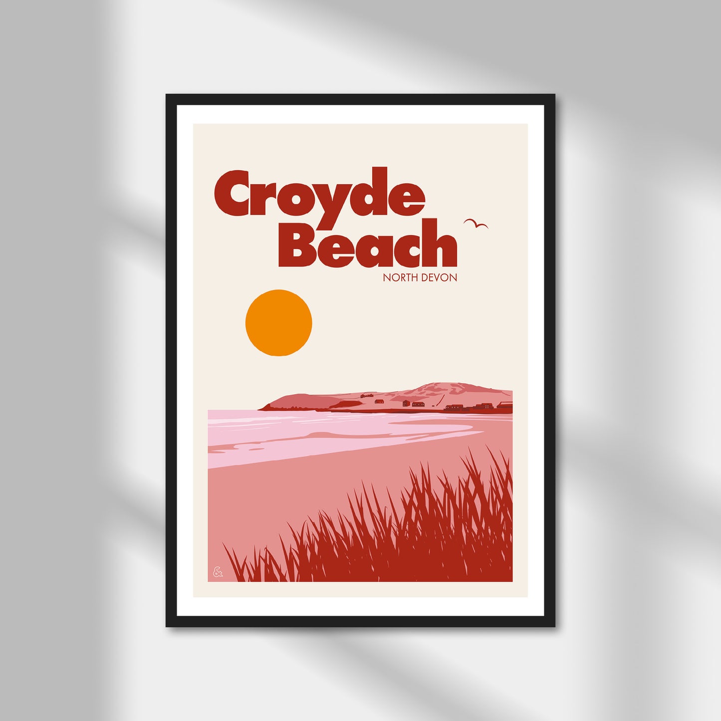 Croyde Beach, North Devon Print | Colour Option A5