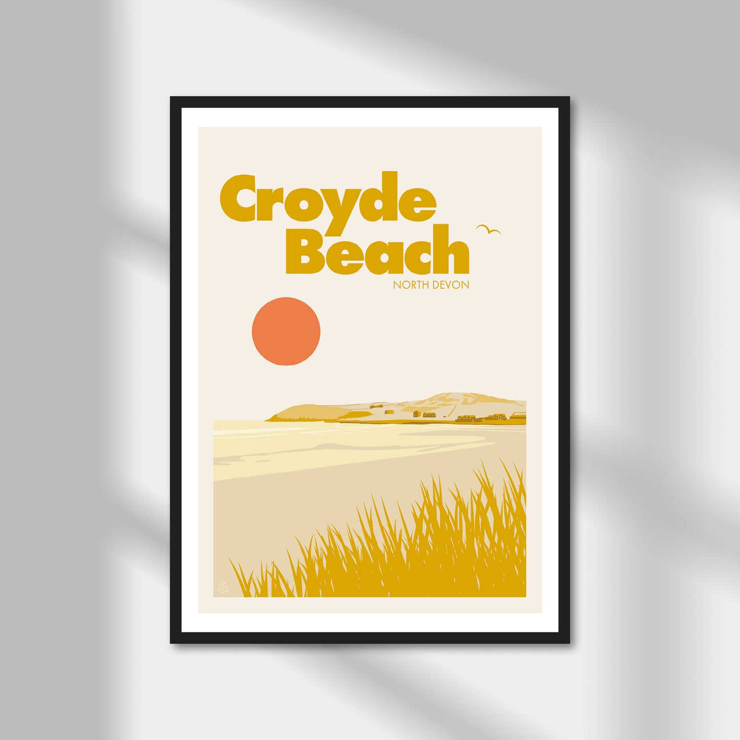 Croyde Beach, North Devon Print | Colour Option A5