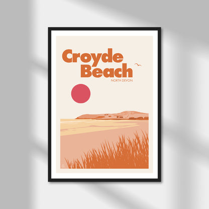 Croyde Beach, North Devon Print | Colour Option A5