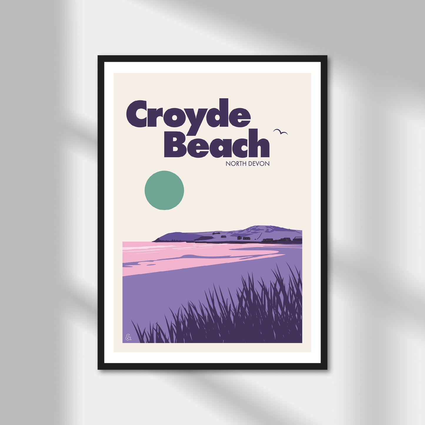 Croyde Beach, North Devon Print | Colour Option A5