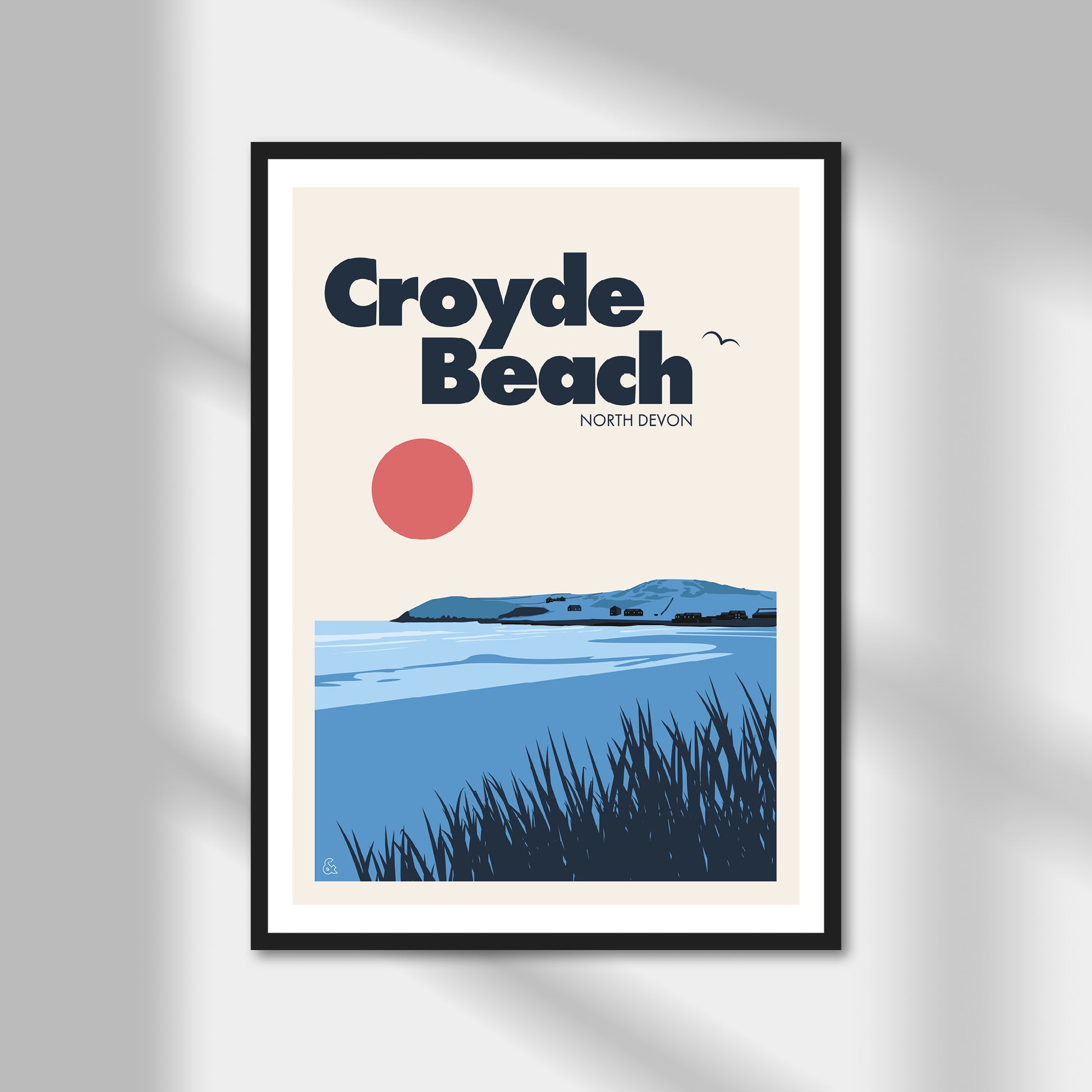 Croyde Beach, North Devon Print | Colour Option A5