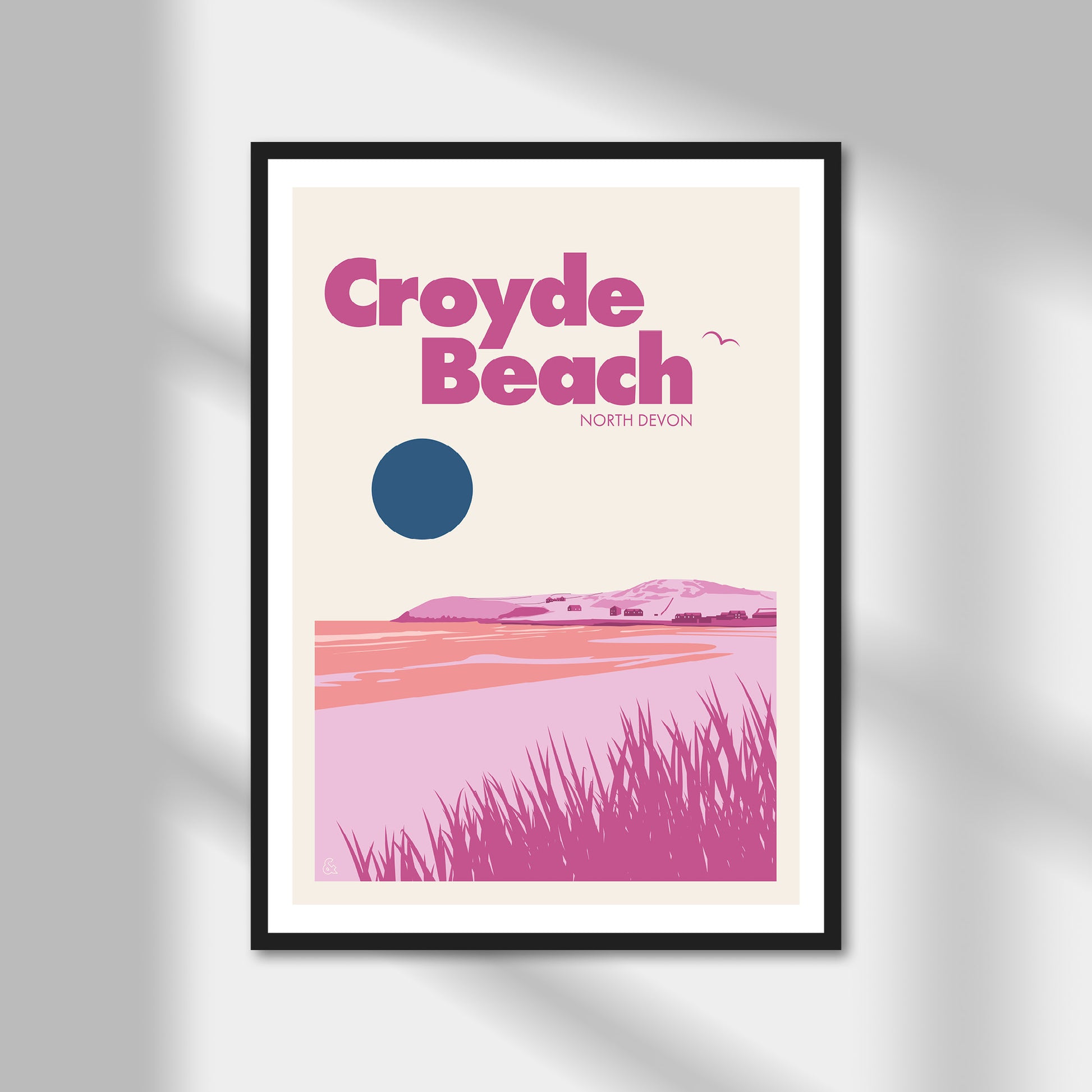 Croyde Beach, North Devon Print | Colour Option A5