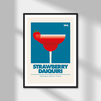 Strawberry Daiquiri Print | Colour Option A5