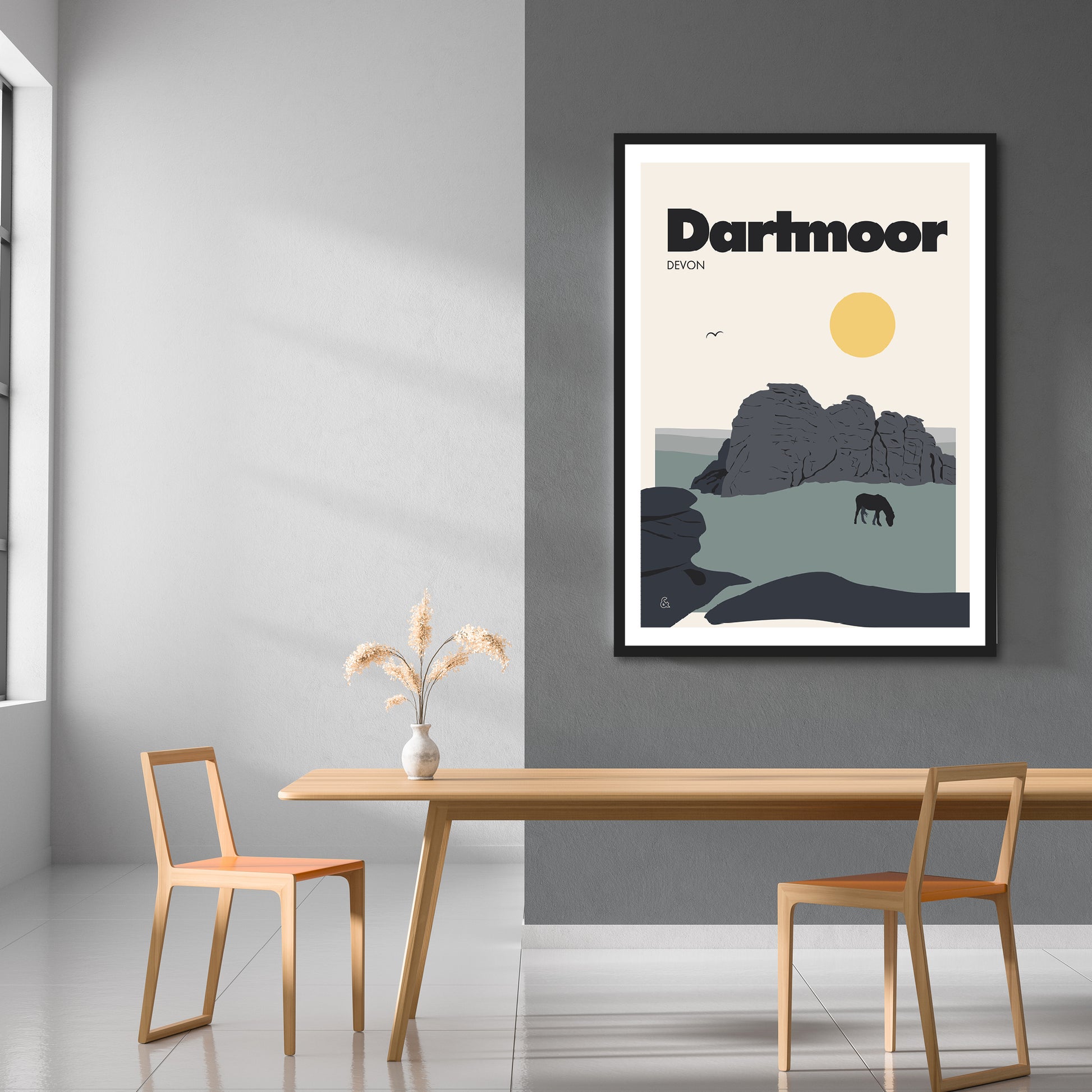 Dartmoor, Devon Print | Colour Option 