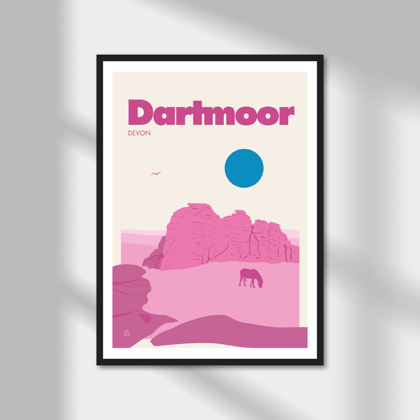 Dartmoor, Devon Print | Colour Option A5