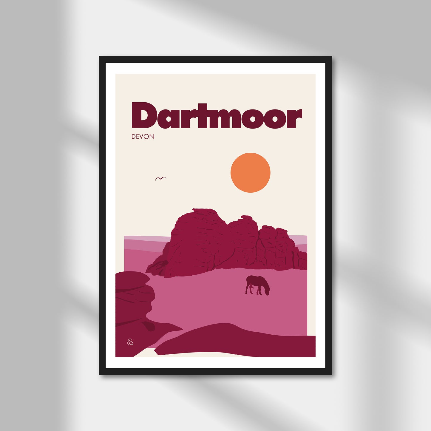 Dartmoor, Devon Print | Colour Option A5