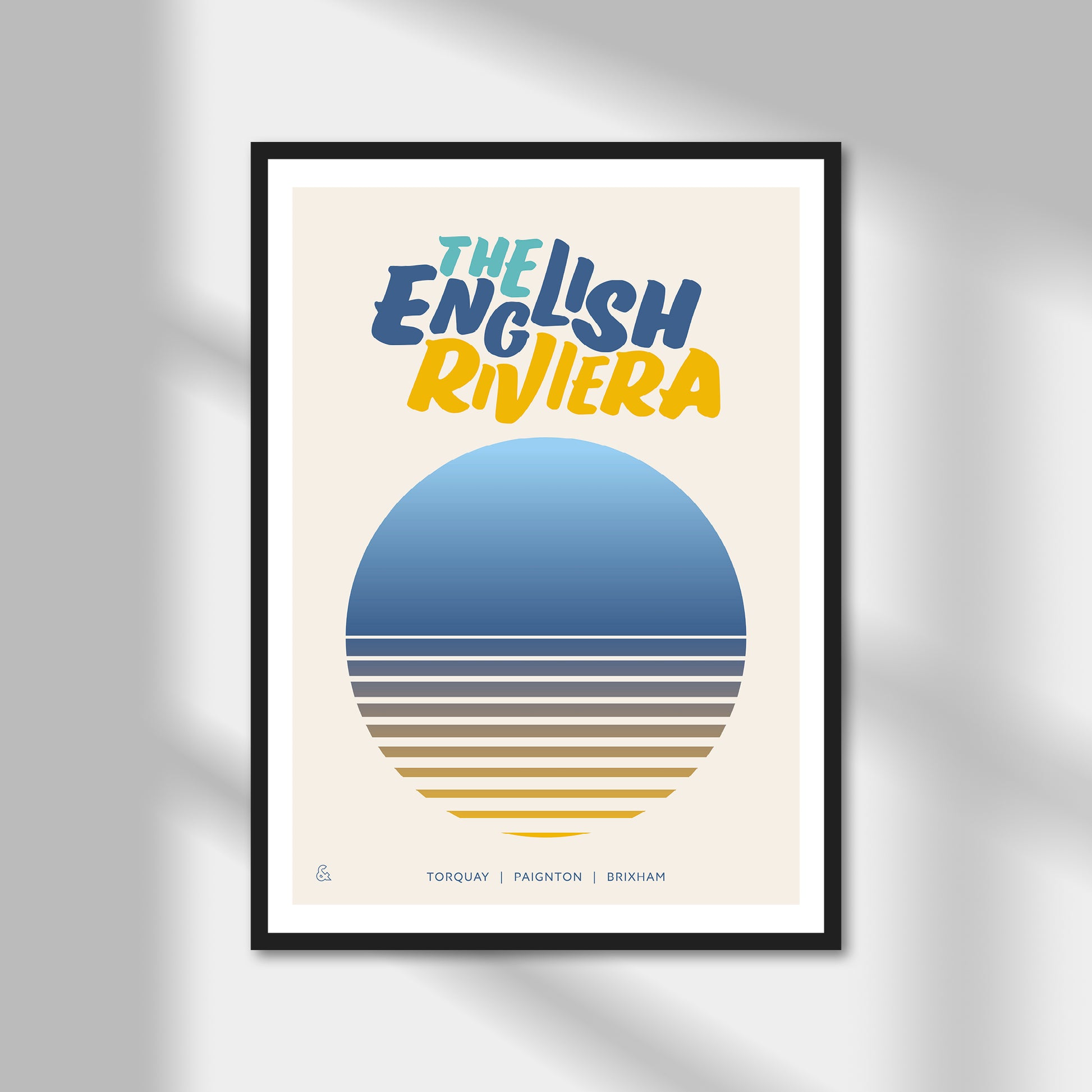 The English Riviera Print | Colour Option A5