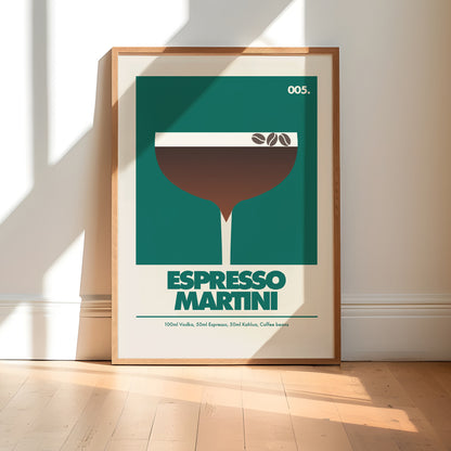 Espresso Martini Print | Colour Option A5