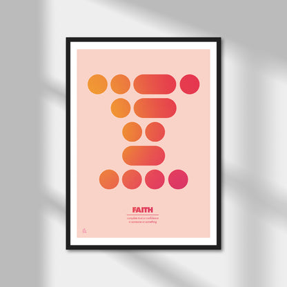 Faith Print | Colour Option A5