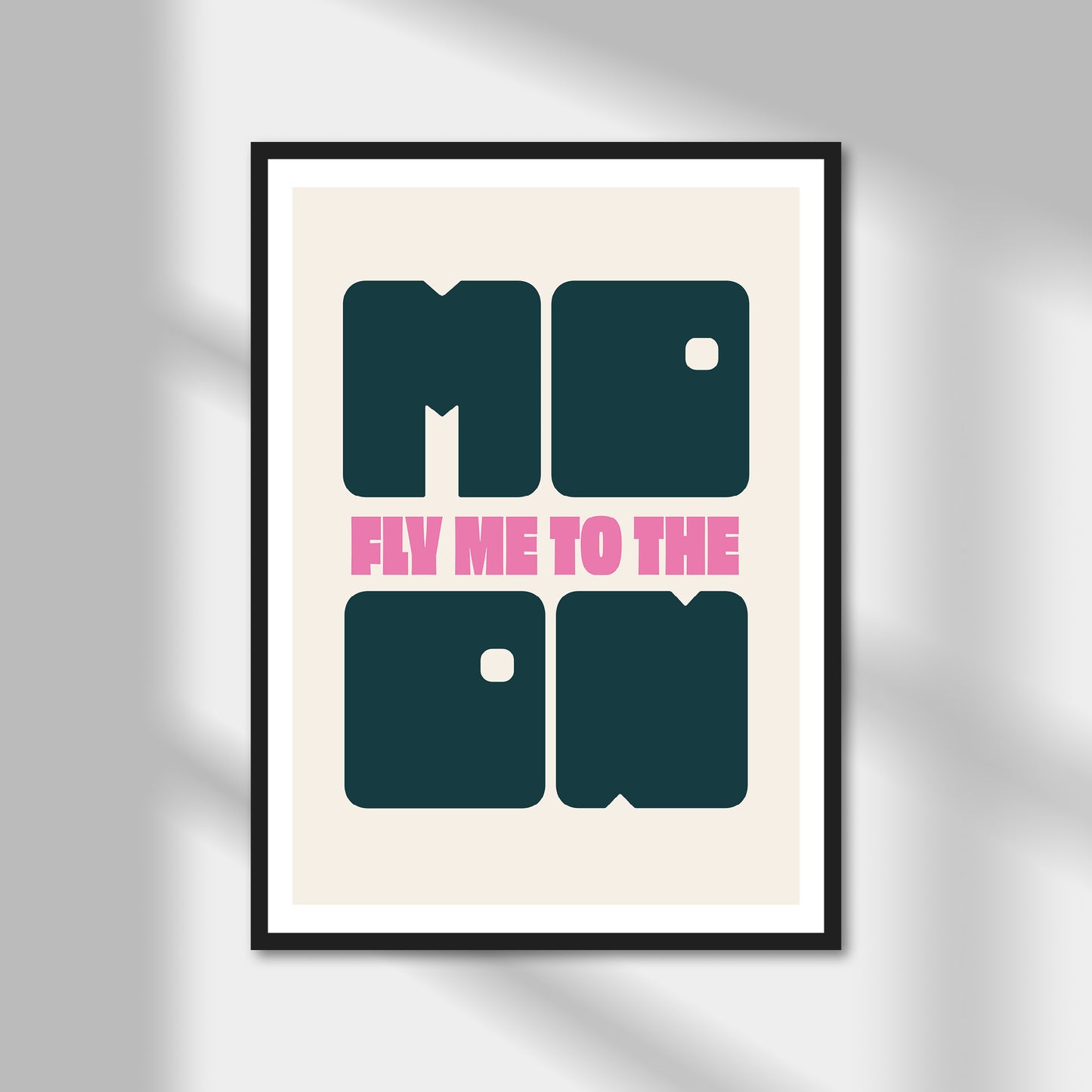 Fly Me To The Moon Print | Colour Option A5