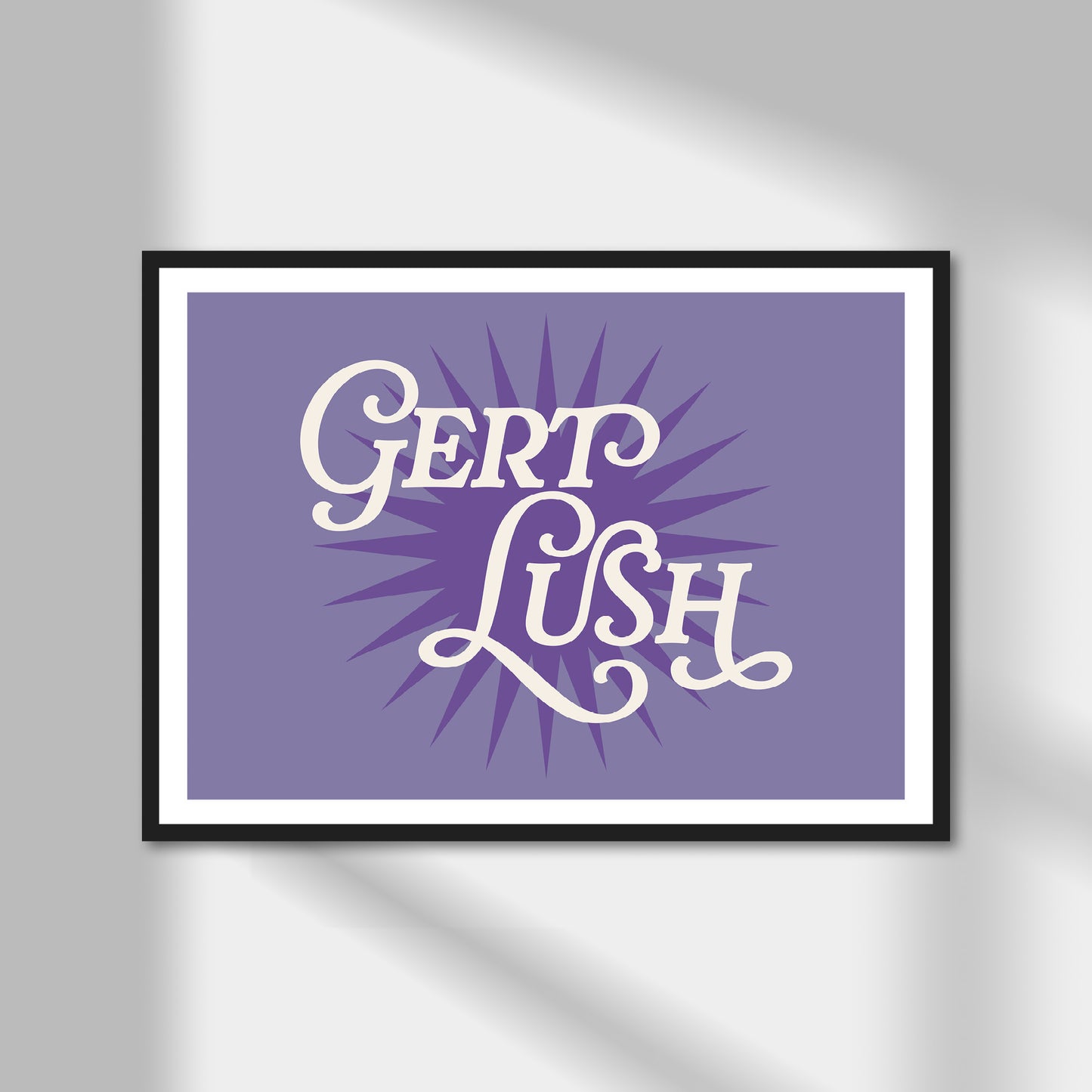 Gert Lush Print | Colour Option A5