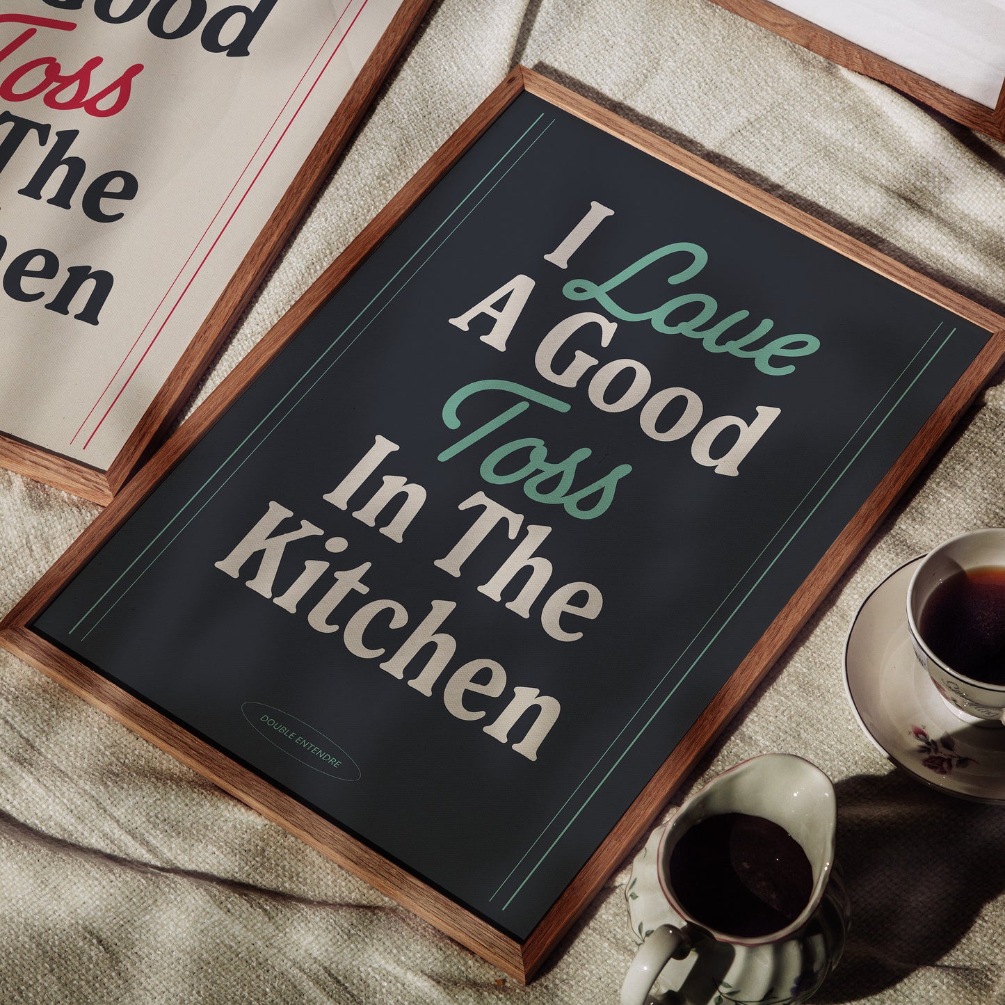 I Love A Good Toss In The Kitchen Print | Colour Option 