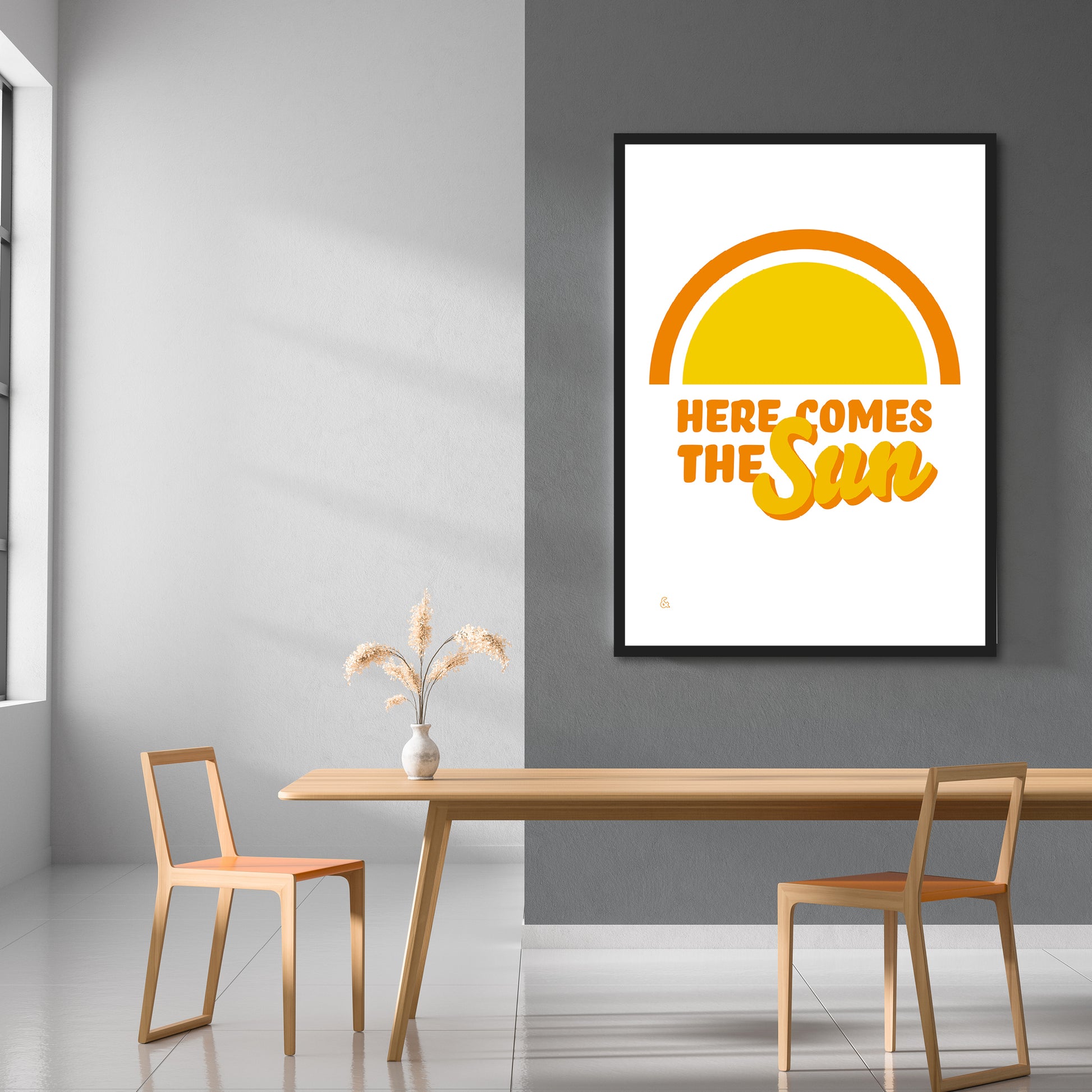 Here Comes The Sun Print | Colour Option 