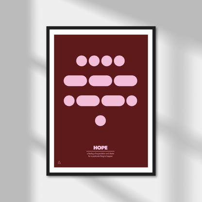 Hope Print | Colour Option A5