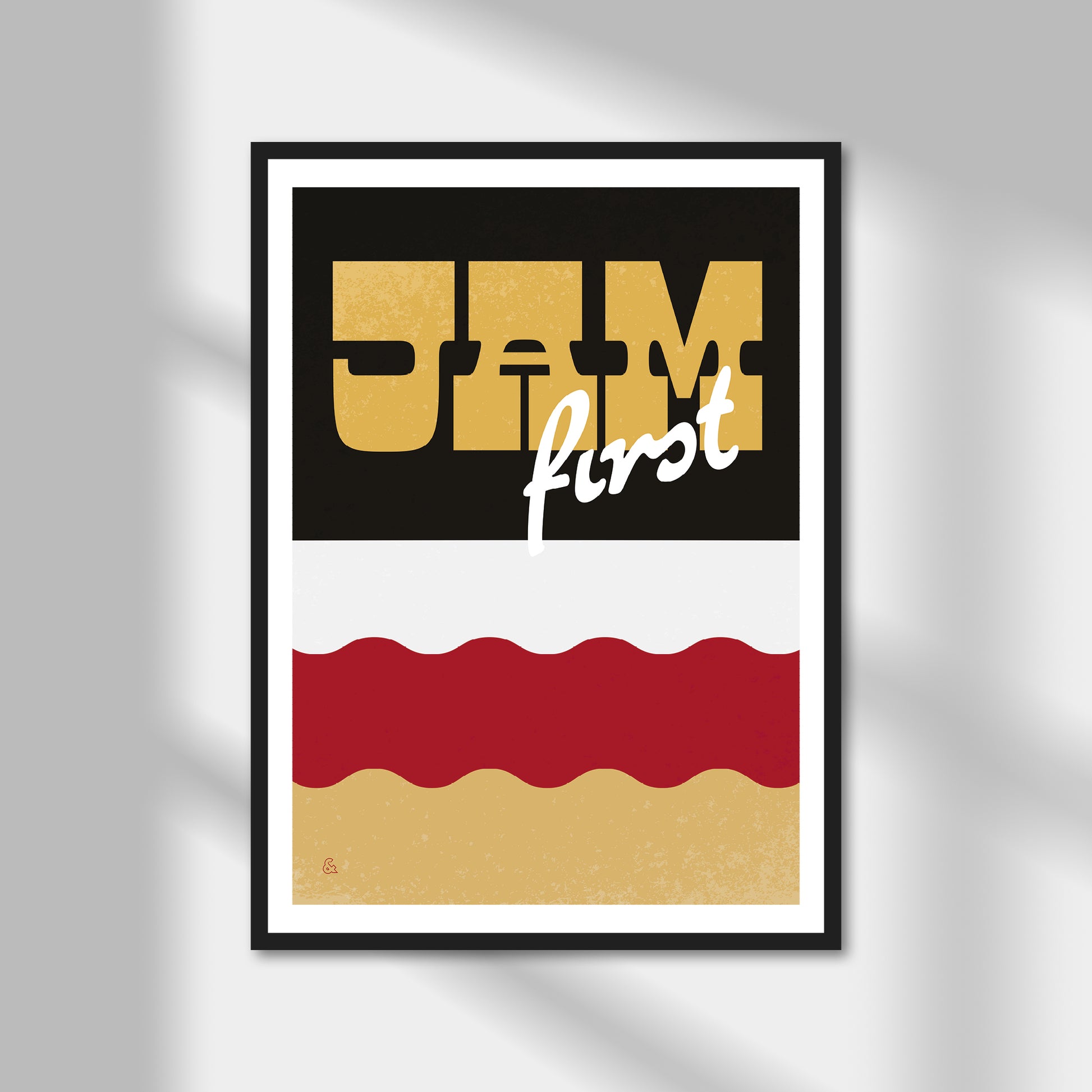 Jam First, Cream Tea (option 1) Print | Colour Option A5