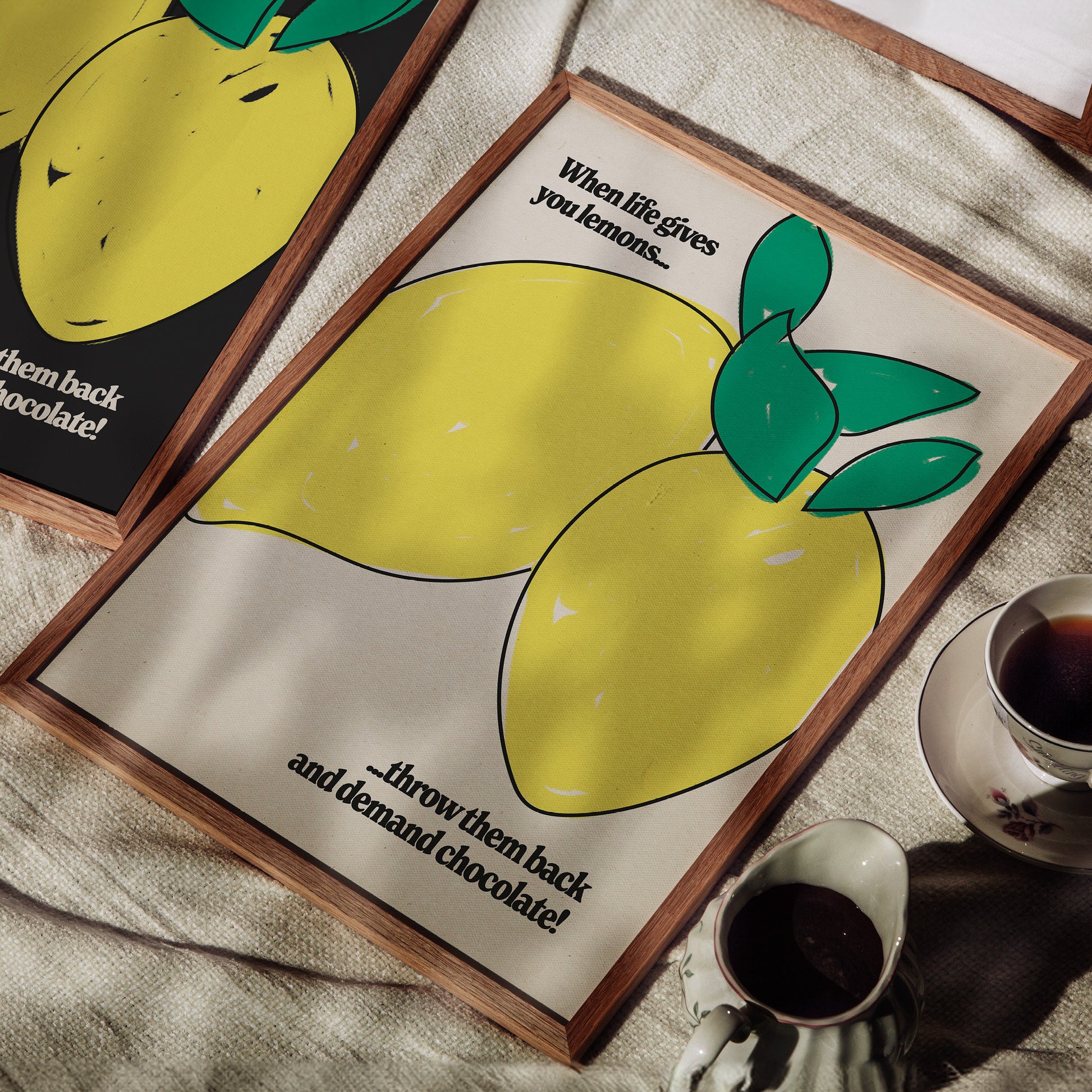 When Life Gives You Lemons Print | Colour Option 