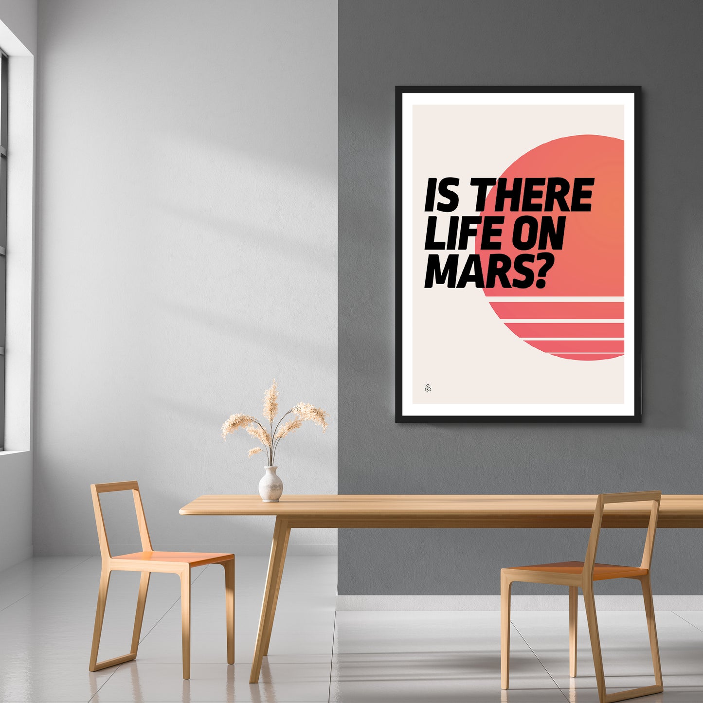 Is There Life On Mars? Print | Colour Option 