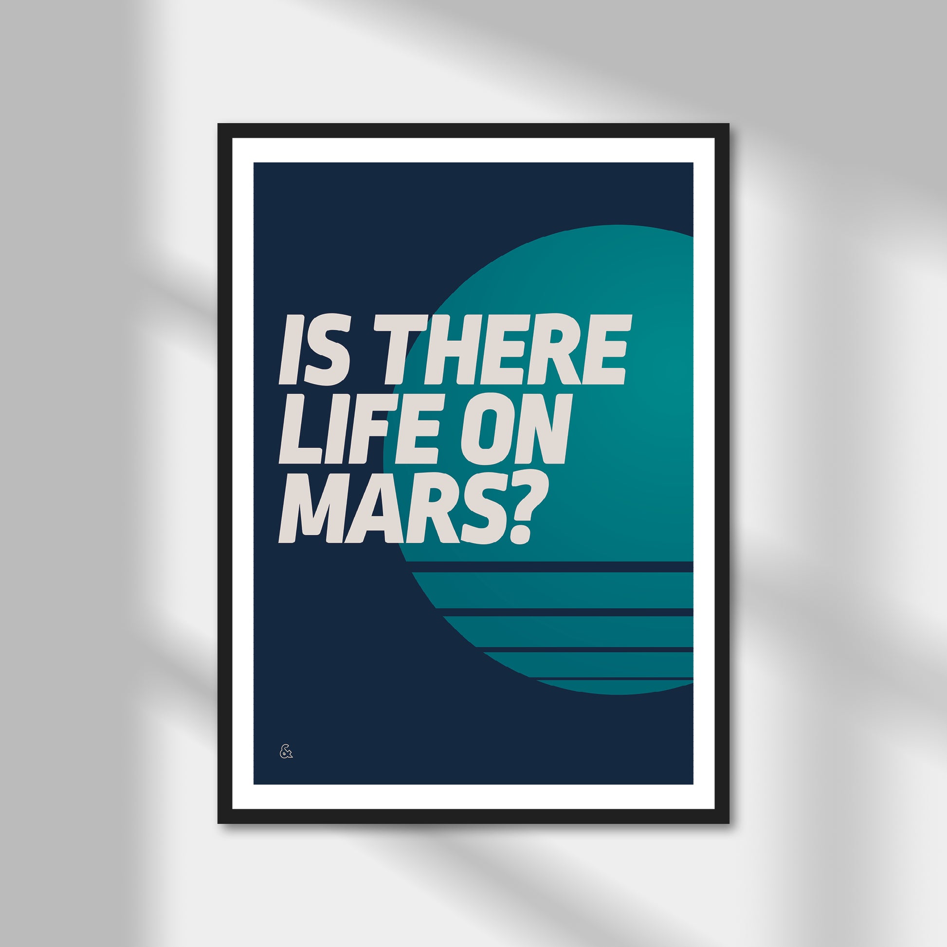 Is There Life On Mars? Print | Colour Option A5