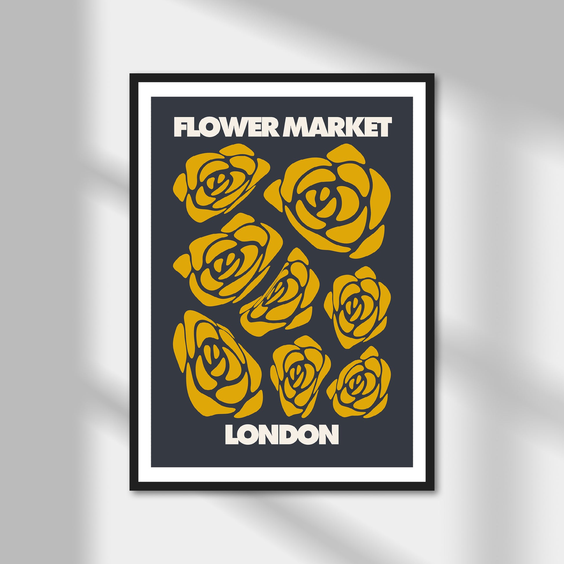 London, Flower Market Print | Colour Option A5