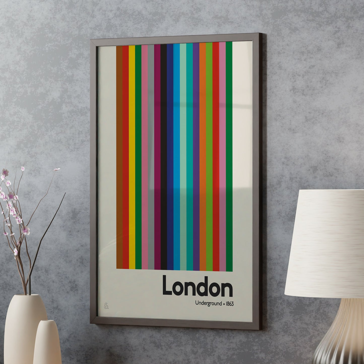 London Underground Print | Colour Option 