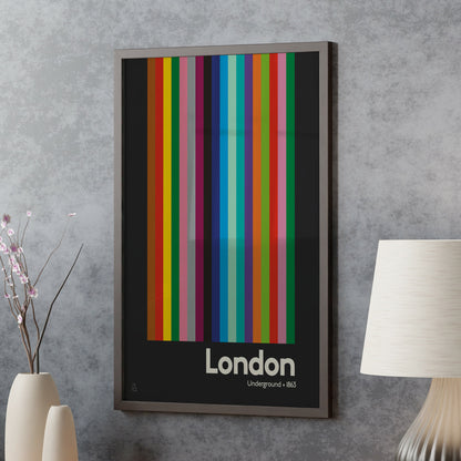 London Underground Print | Colour Option 