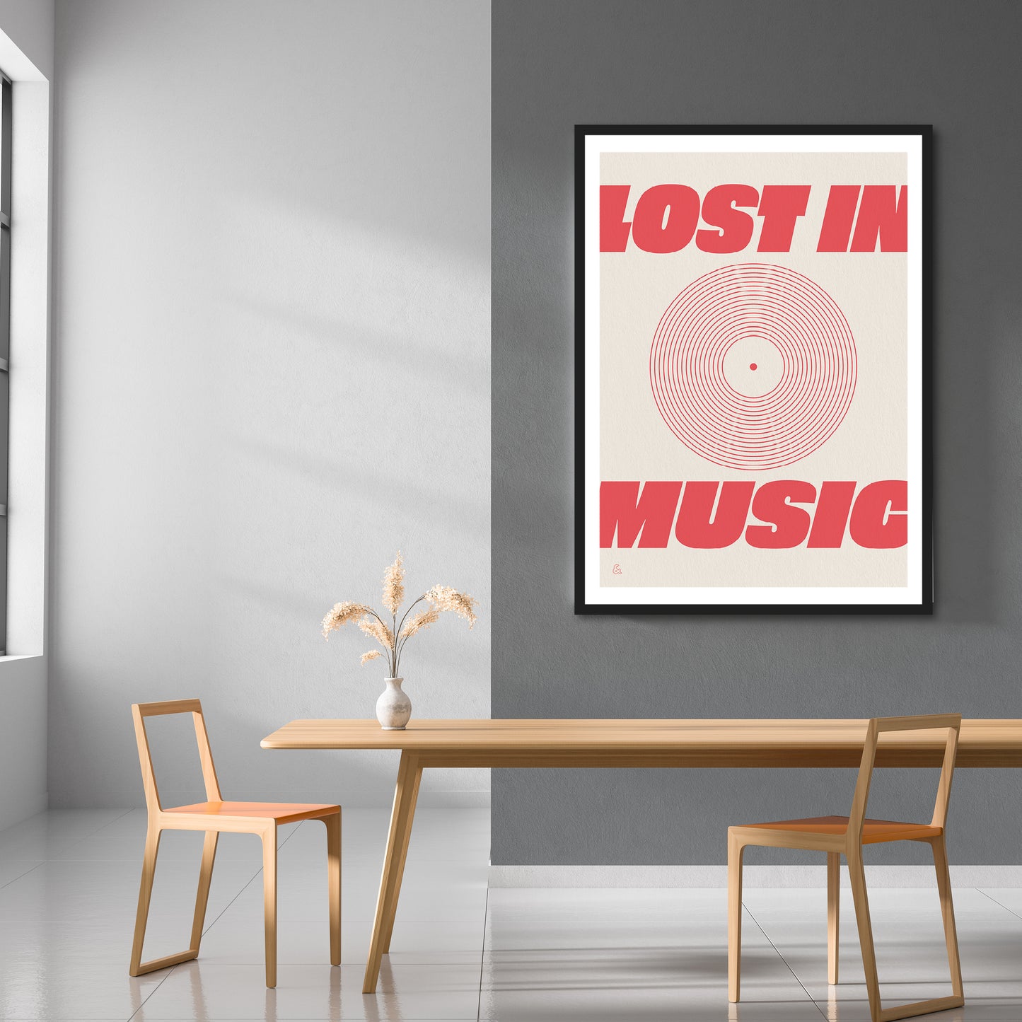 Lost In Music Print | Colour Option 