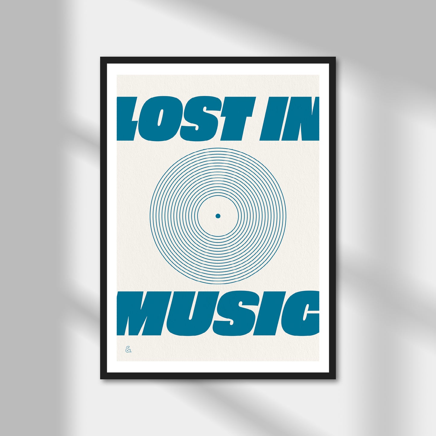 Lost In Music Print | Colour Option A5