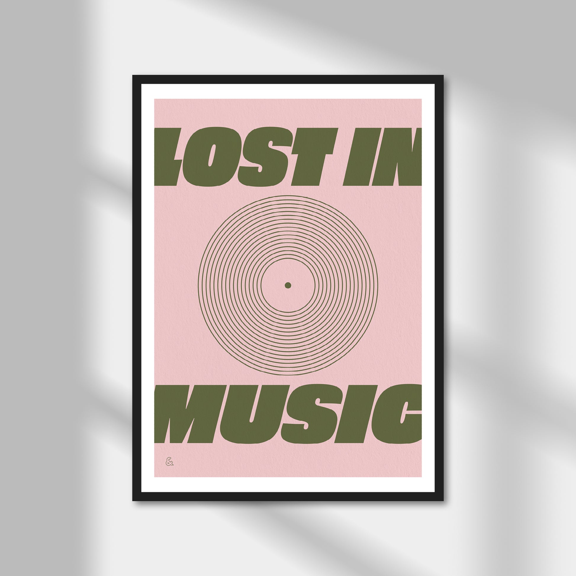 Lost In Music Print | Colour Option A5