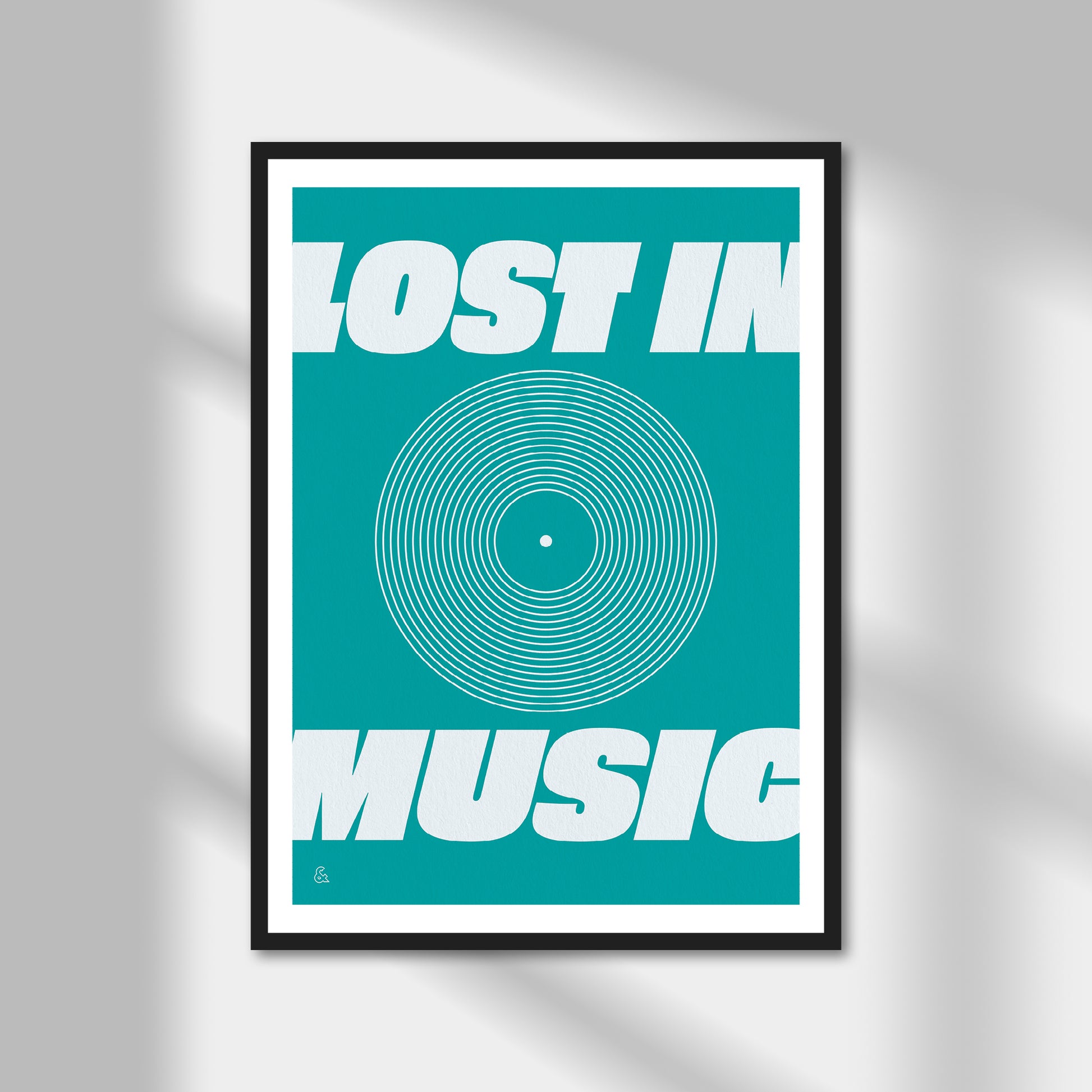 Lost In Music Print | Colour Option A5