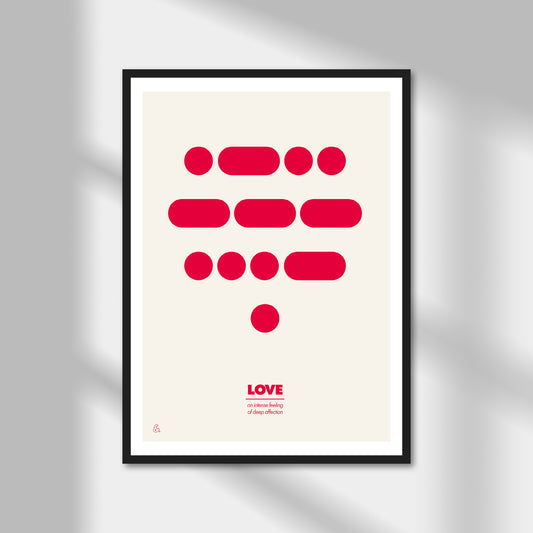 Love Print | Colour Option A5