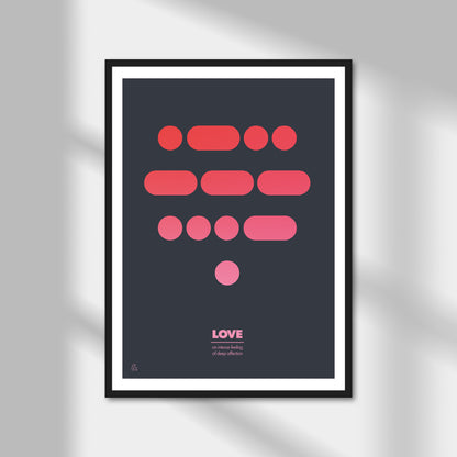 Love Print | Colour Option A5