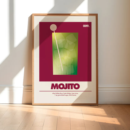 Mojito Print | Colour Option A5