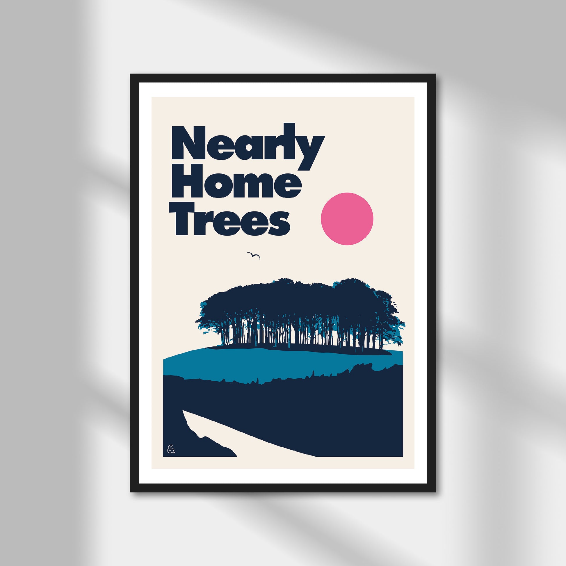 Nearly Home Trees Print | Colour Option A5