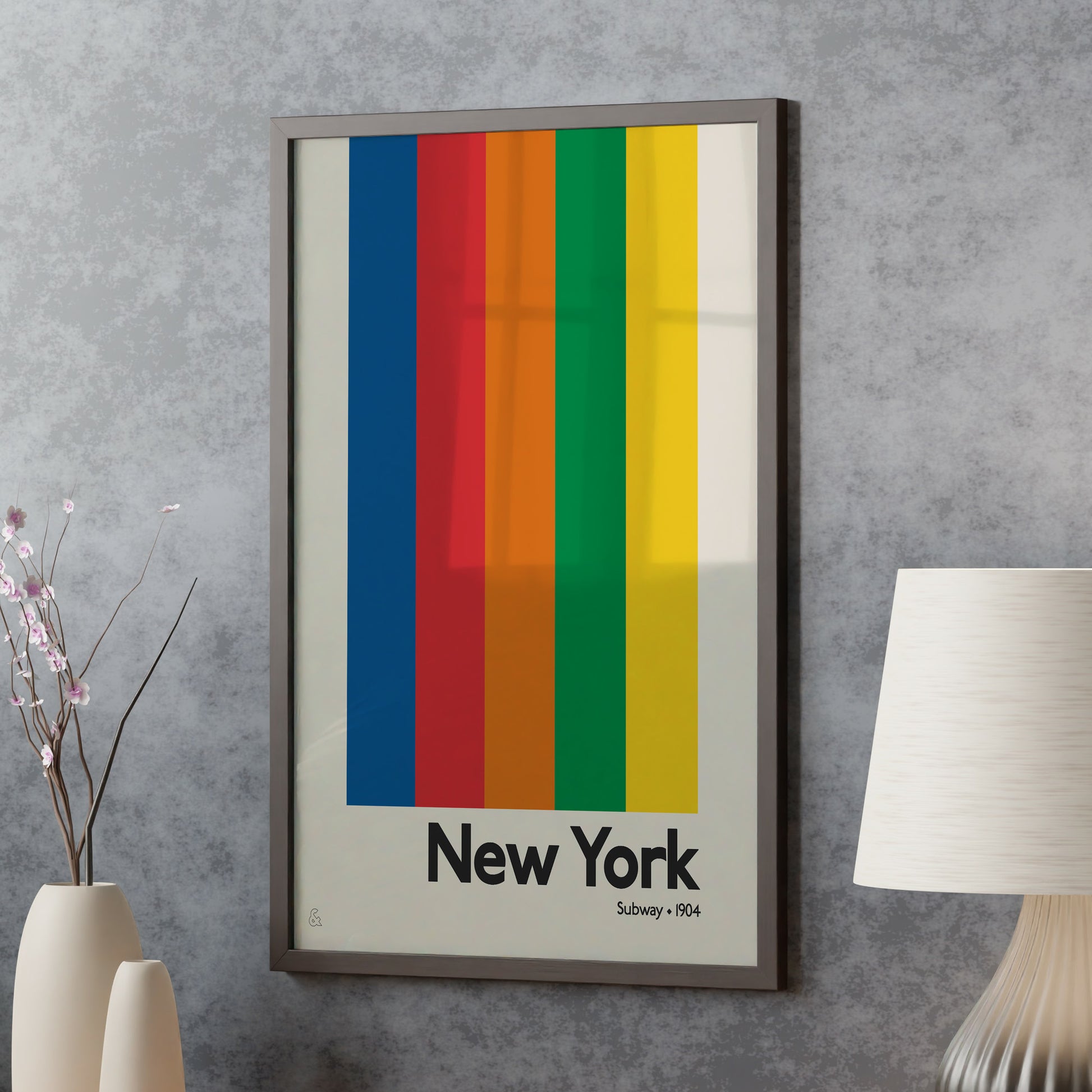 New York Subway Print | Colour Option 