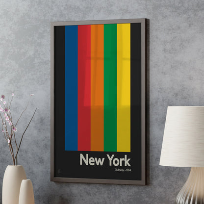 New York Subway Print | Colour Option 