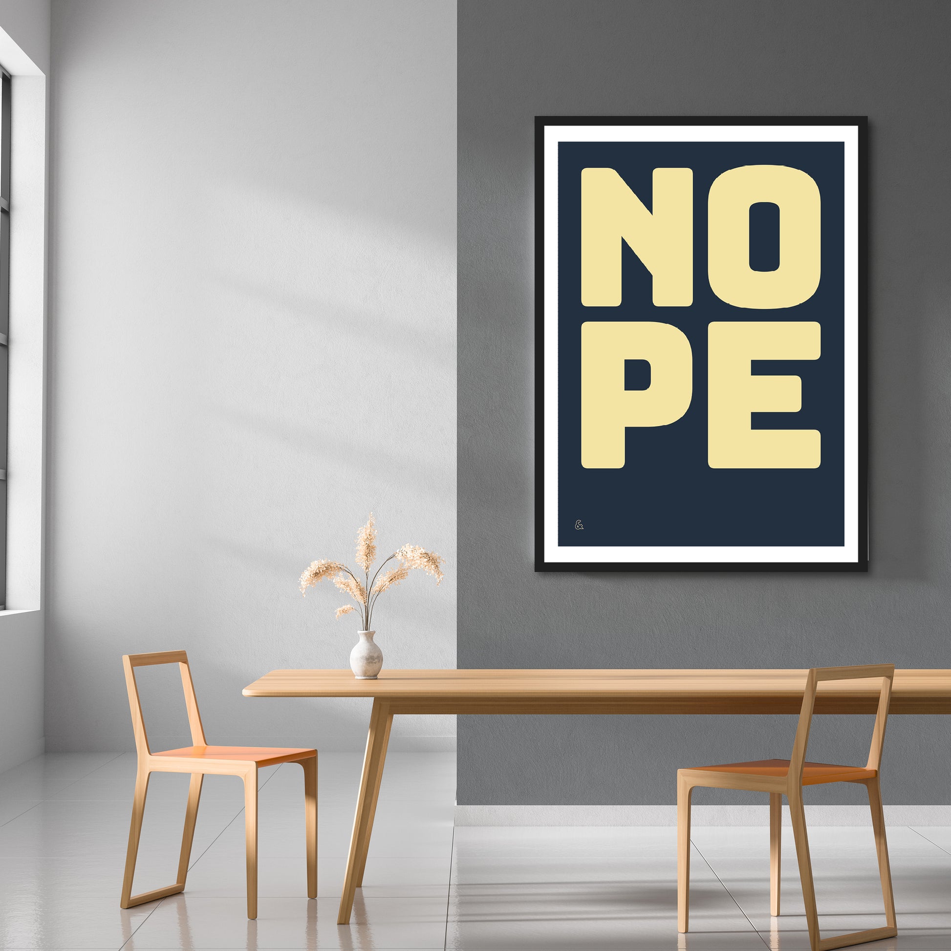 Nope Print | Colour Option 