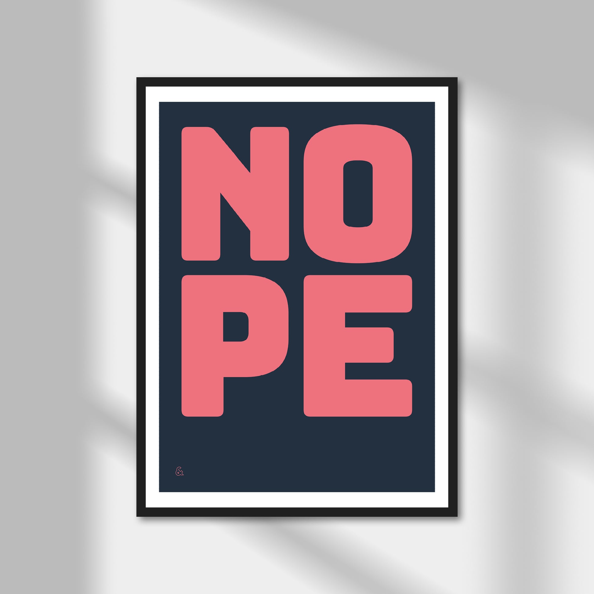 Nope Print | Colour Option A5