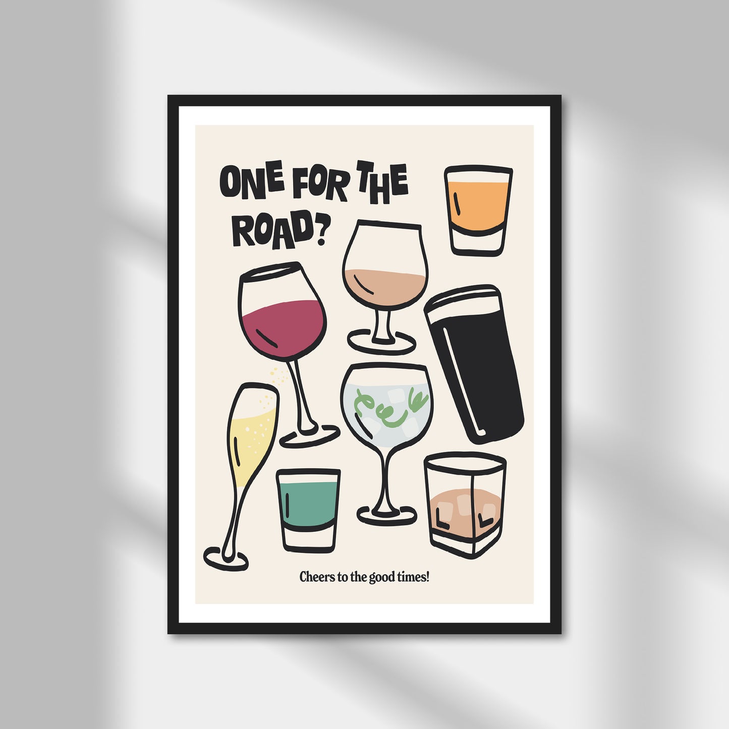 One For The Road? Print | Colour Option A5