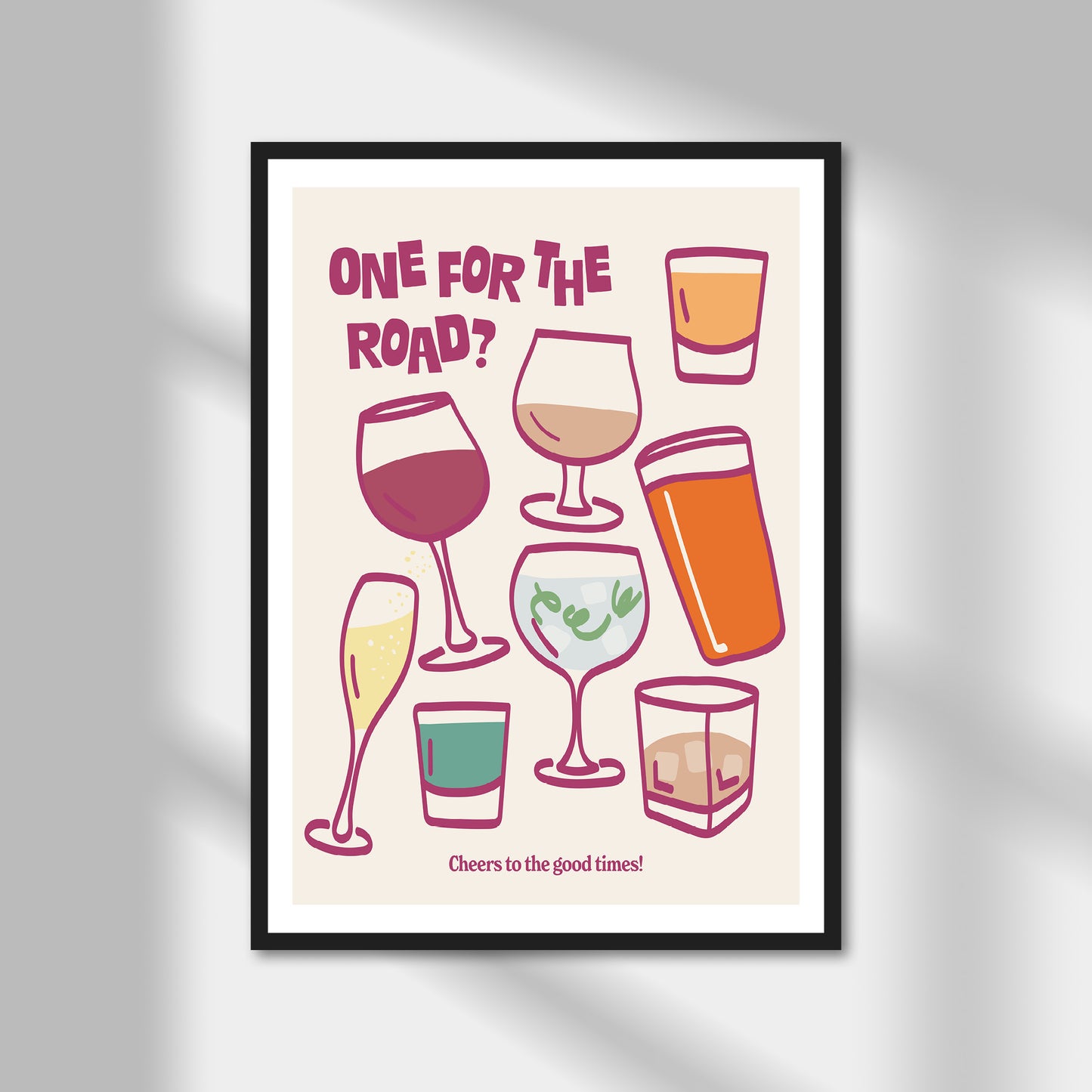 One For The Road? Print | Colour Option A5