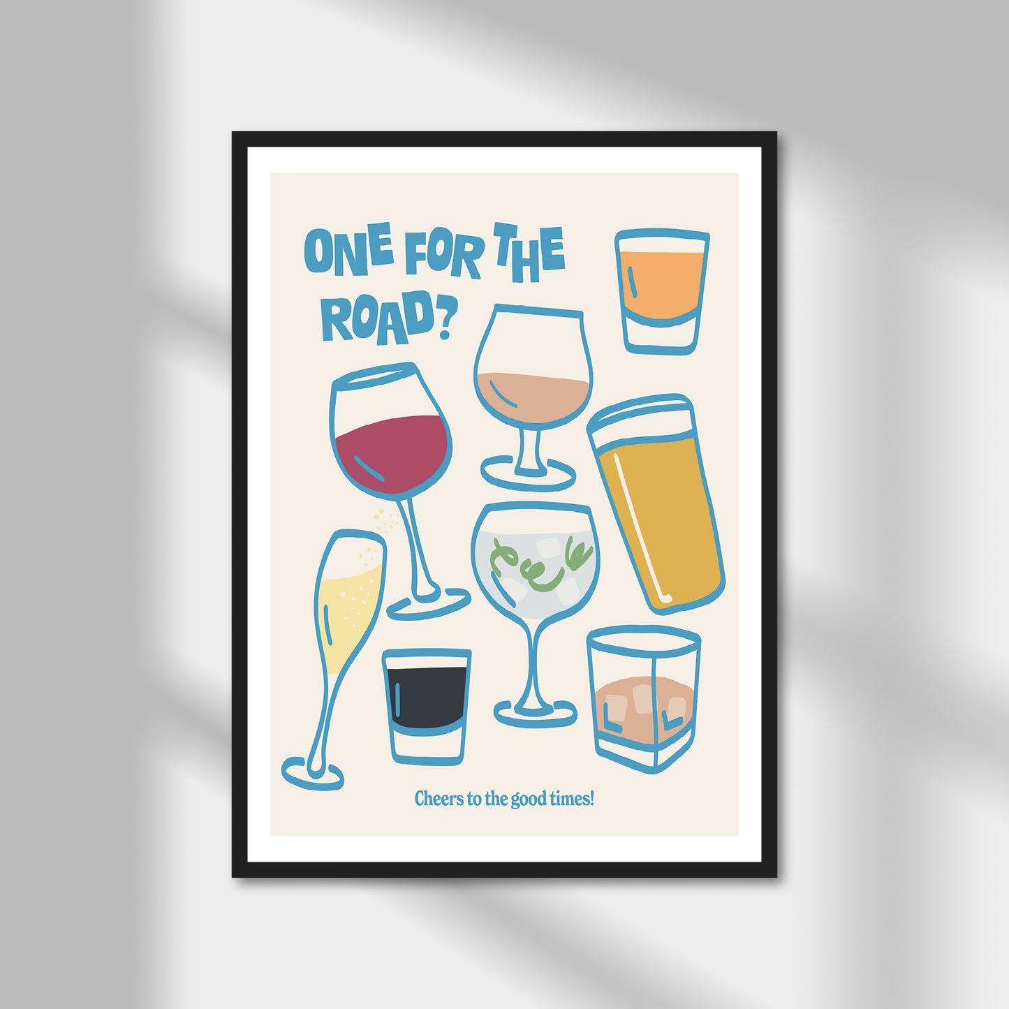 One For The Road? Print | Colour Option A5