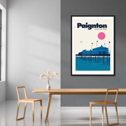 Paignton, The English Riviera Print | Colour Option 