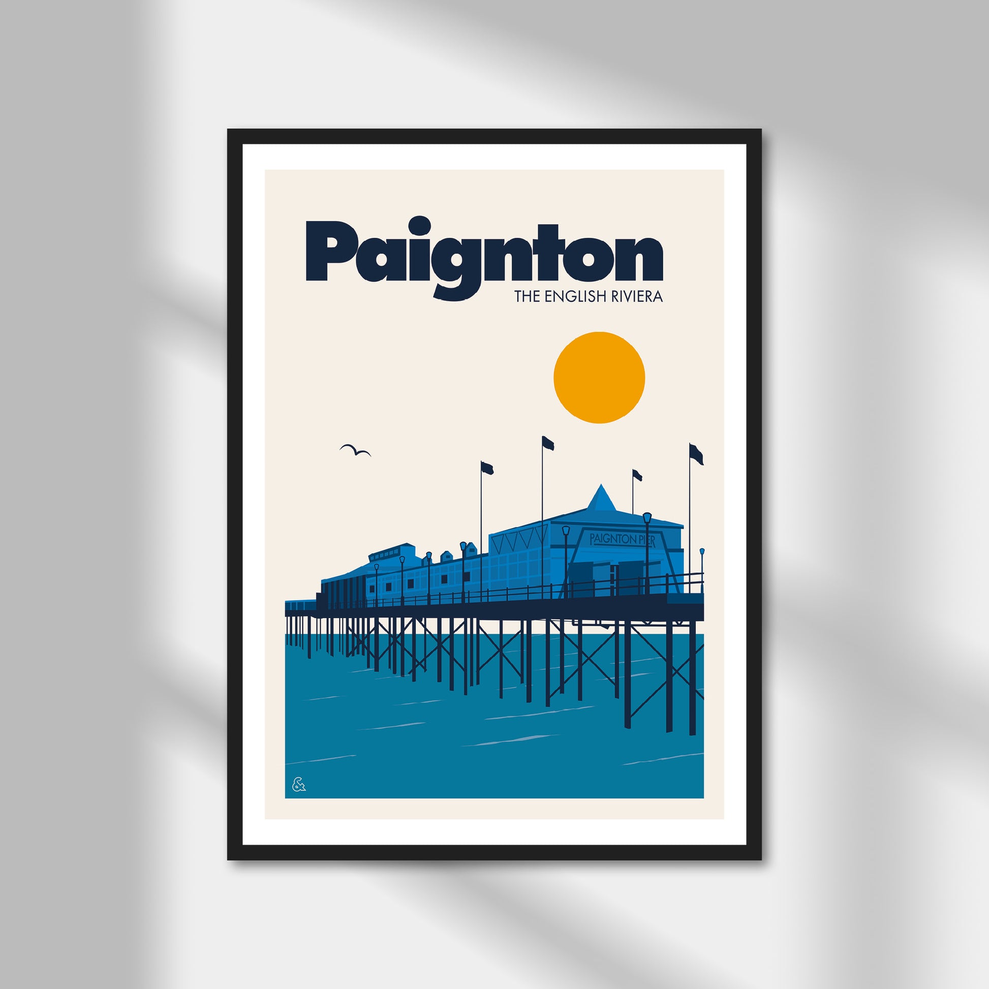 Paignton, The English Riviera Print | Colour Option A5