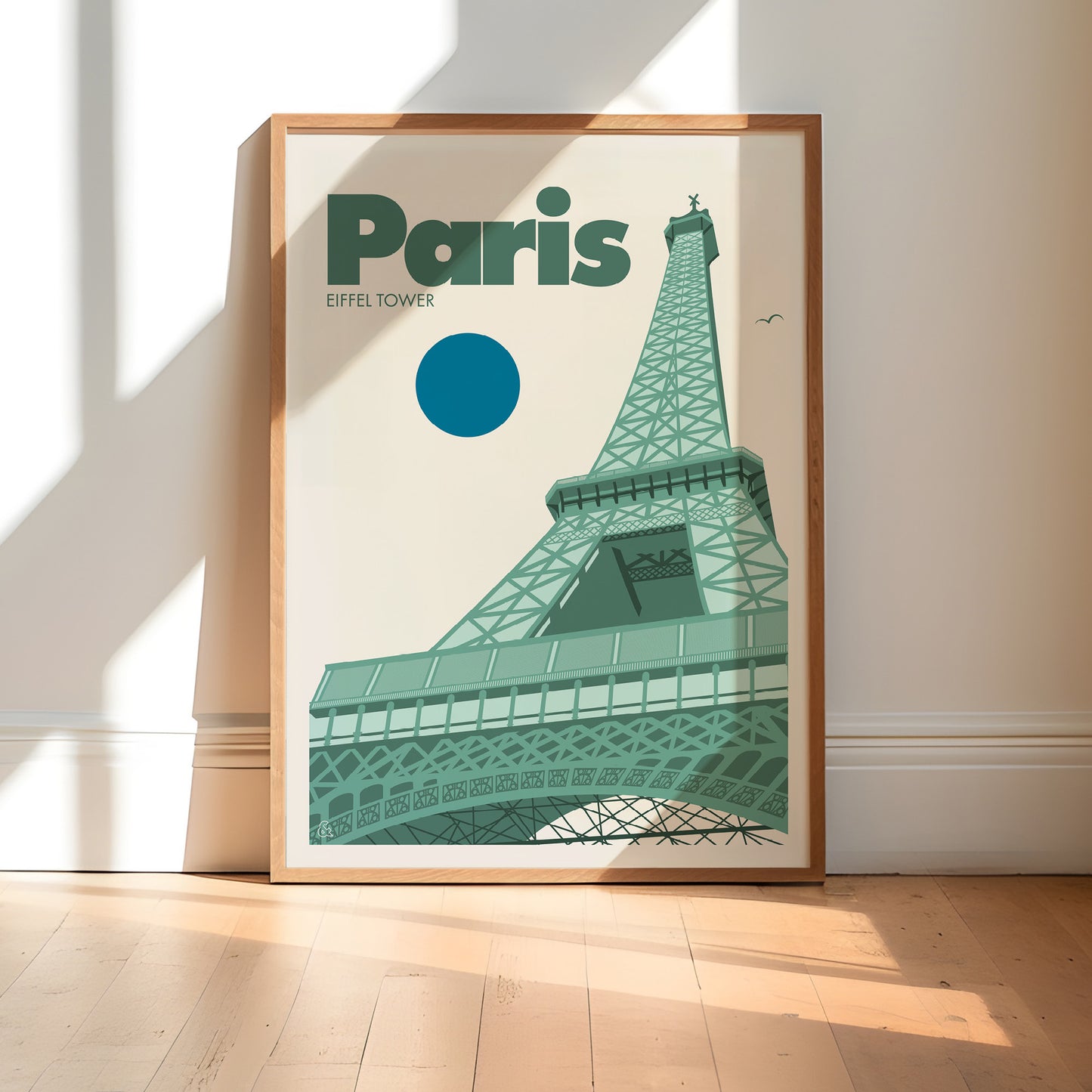 Paris, Eiffel Tower Print | Colour Option A5