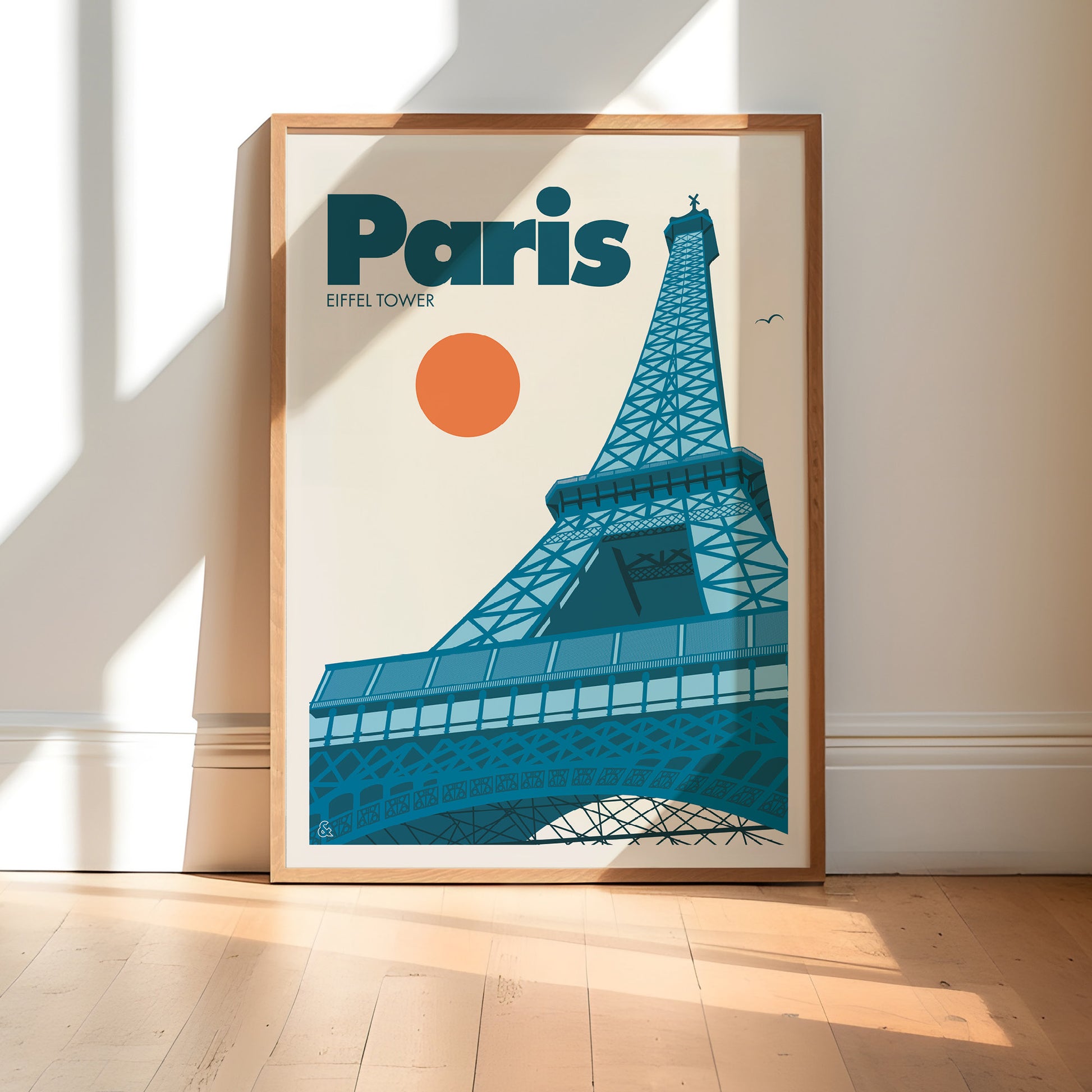 Paris, Eiffel Tower Print | Colour Option A5