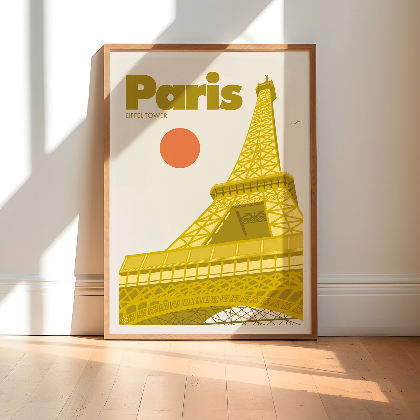 Paris, Eiffel Tower Print | Colour Option A5