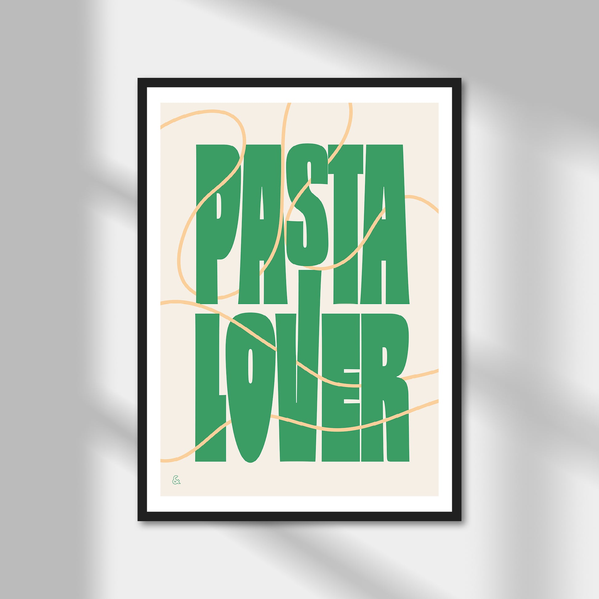 Pasta Lover Print | Colour Option A5