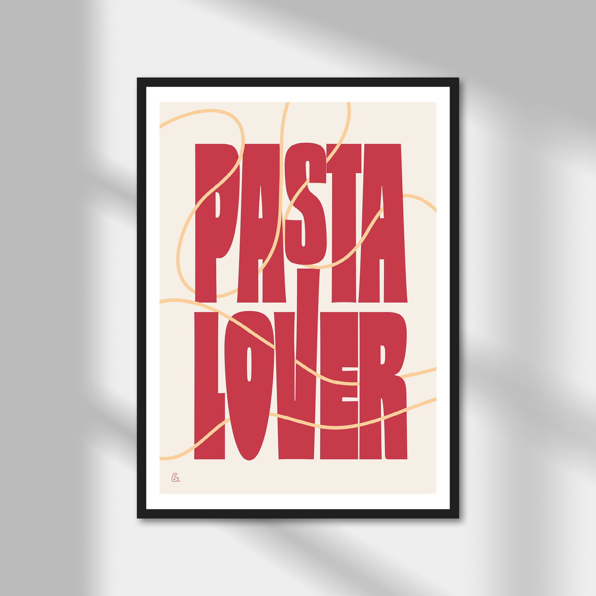 Pasta Lover Print | Colour Option A5