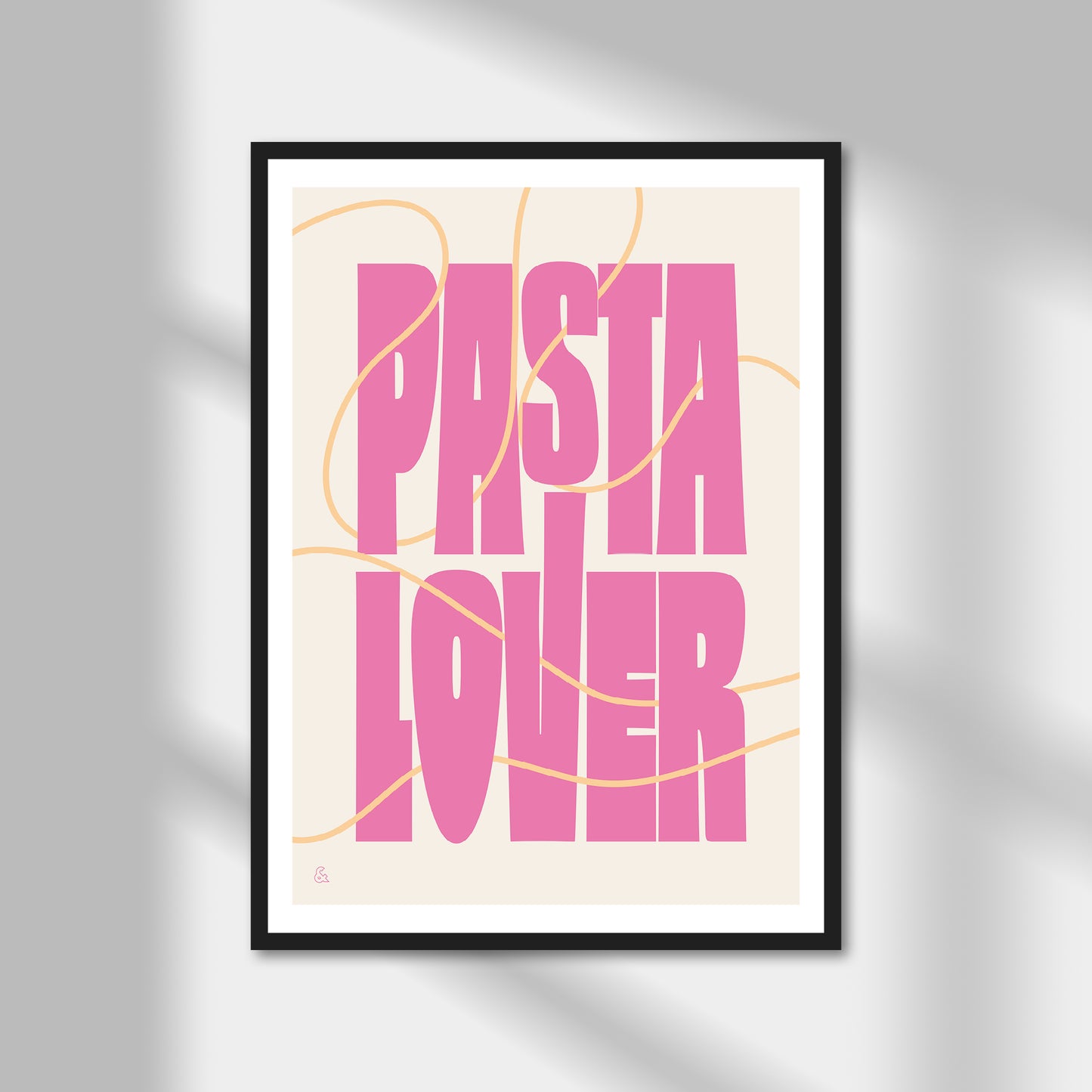 Pasta Lover Print | Colour Option A5