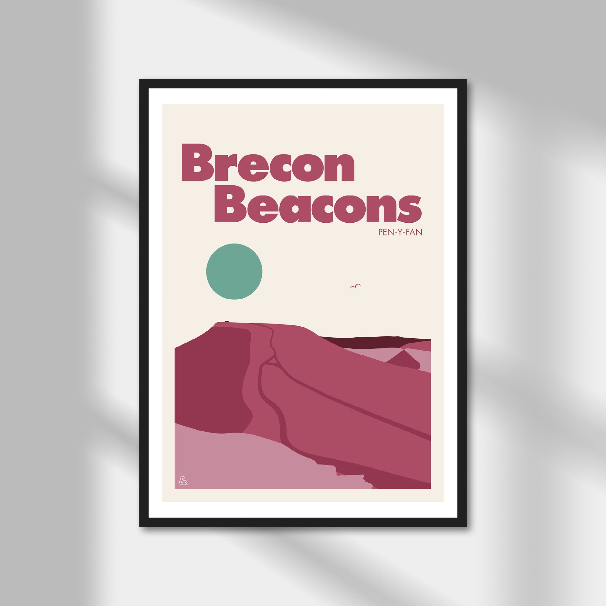 Brecon Beacons, Pen-Y-Fan Print | Colour Option A5