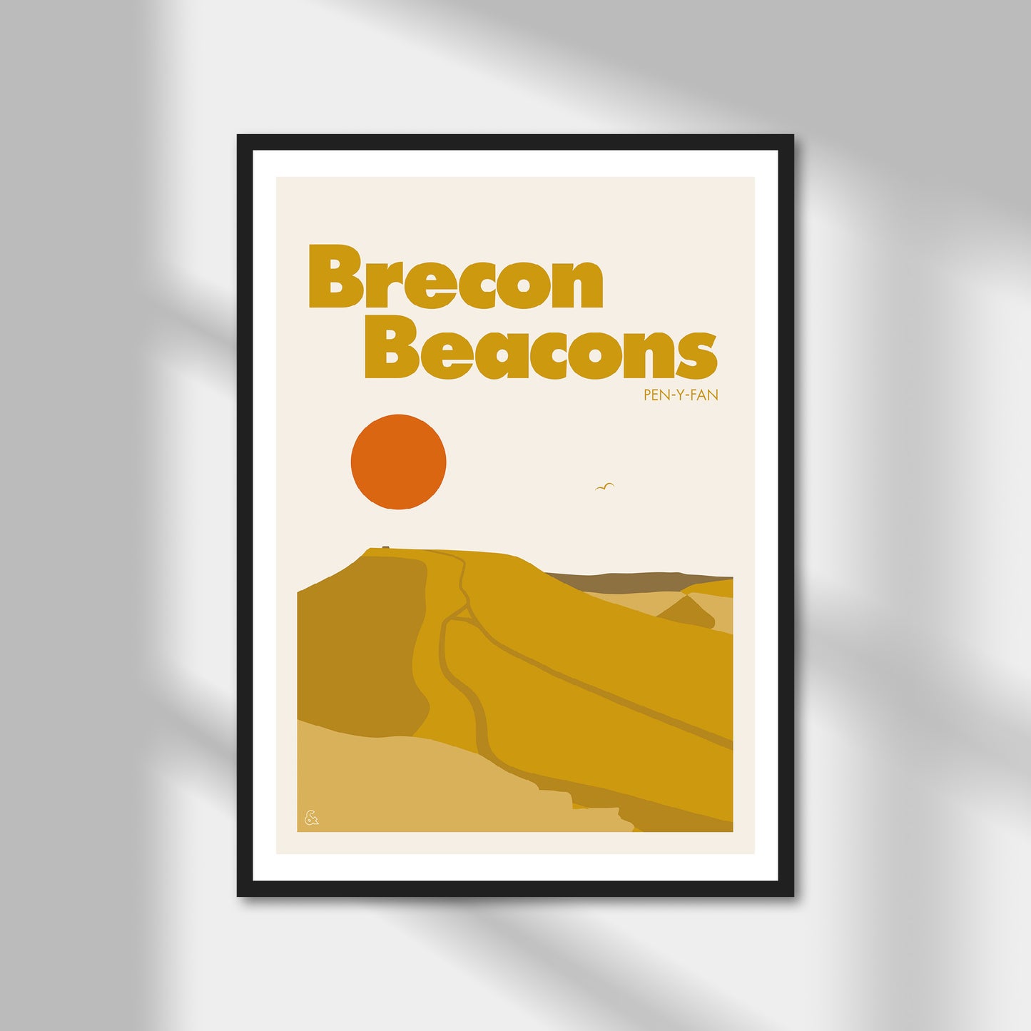 Brecon Beacons, Pen-Y-Fan Print | Colour Option A5